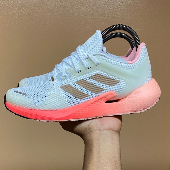 Adidas Alphatorsion 360 Women’s Running Sneakers “Copper Signal Pink” Size 7 - Picture 3 of 17